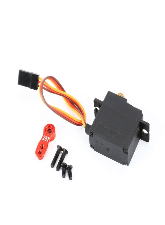 RCAWD 25T Steering Servo & Servo Arm Horn for MJX Hyper Go 1/16 16207 16208 16209 16210 H16 Series Upgrades Part - Image 1